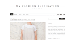 Desktop Screenshot of myfashioninspiration.com