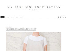 Tablet Screenshot of myfashioninspiration.com